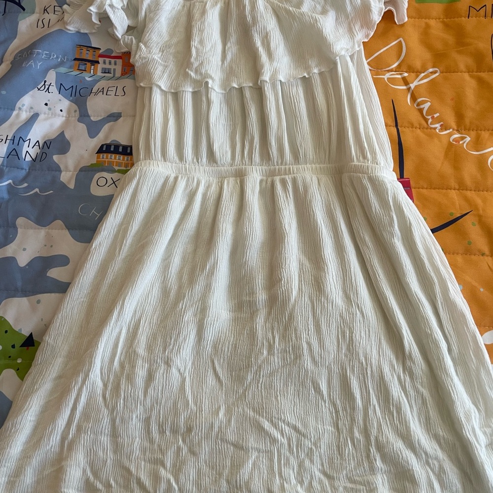 White off shoulder sundress